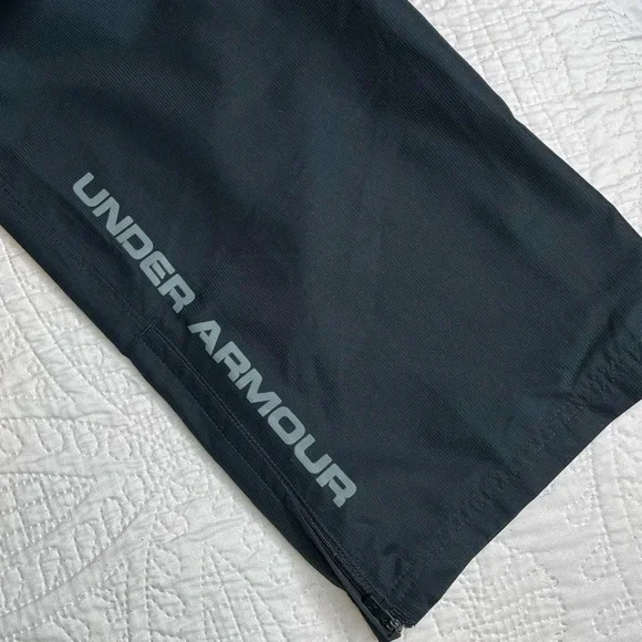 Under Armour Heat Gear Zip Wide Leg Track Pants Men’s Size Large - Picture 3 of 6